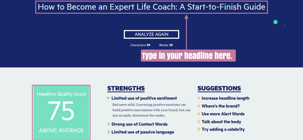 Headline Analyzer