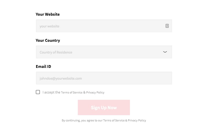 Media Net Signup