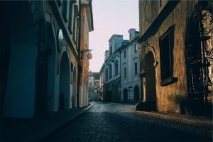 alley-dusk