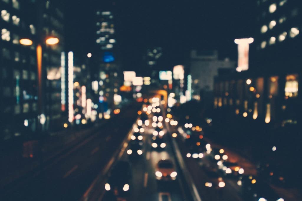 city-blurred