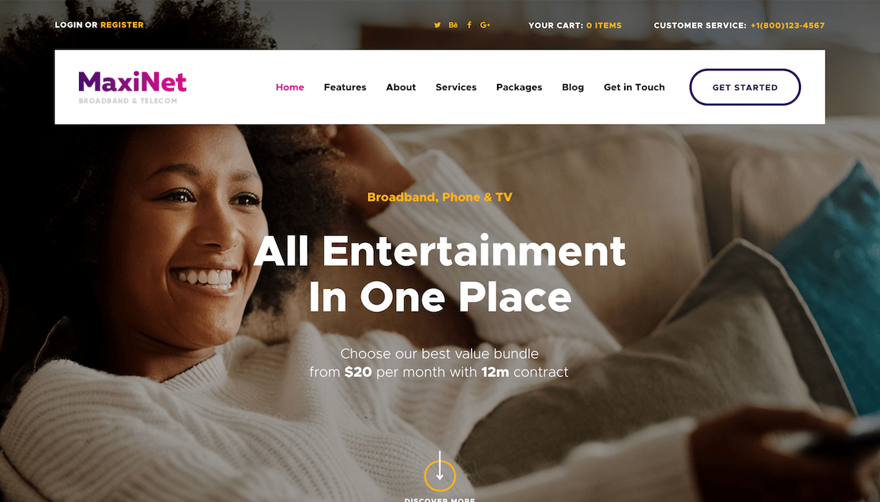 The 8 Best Telecom & Broadband WordPress Themes (2021)