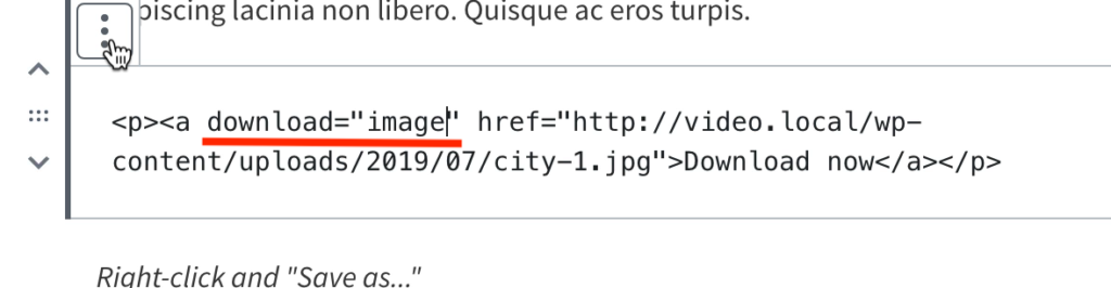 Download Attribute