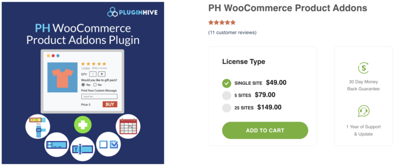 PH WooCommerce Product Add-ons